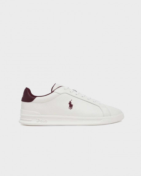 POLO RALPH LAUREN HERITAGE CRT II  ΑΝΔΡΙΚΑ ΔΕΡΜΑΤΙΝΑ SNEAKERS - 809968172003