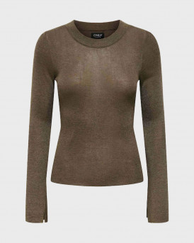 PULLOVER FEM KNIT PC50/VI50 ONLY ΓΥΝΑΙΚΕΙΟ ΠΟΥΛΟΒΕΡ - 15350696 - ΚΑΦΕ