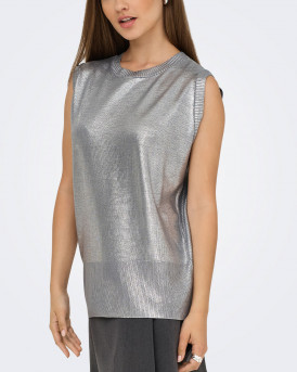 ONLY ΓΥΝΑΙΚΕΙΟ ΑΜΑΝΙΚΟ ΠΟΥΛΟΒΕΡ - 15352090 - ΑΣΗΜΙ