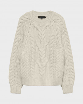 VERO MODA JADA ΓΥΝΑΙΚΕΙΟ ΠΟΥΛΟΒΕΡ - 10334885 - ΕΚΡΟΥ