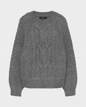 VERO MODA JADA ΓΥΝΑΙΚΕΙΟ ΠΟΥΛΟΒΕΡ - 10334885 - ΓΚΡΙ