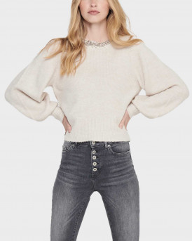 ONLY LESLA ΓΥΝΑΙΚΕΙΟ ΠΟΥΛΟΒΕΡ - 15210667 - ΕΚΡΟΥ