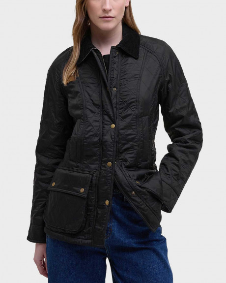 BARBOUR BEADNELL POLARQUILT ΓΥΝΑΙΚΕΙΟ ΚΑΠΙΤΟΝΕ ΜΠΟΥΦΑΝ - LQU0471