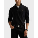 POLO RALPH LAUREN ESTATE ΑΝΔΡΙΚΟ HALF-ZIP ΠΟΥΛΟΒΕΡ - 710671929001 - ΜΑΥΡΟ