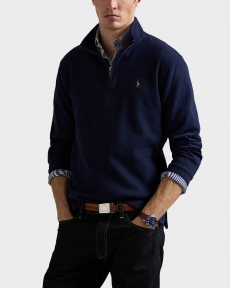 POLO RALPH LAUREN ESTATE RIB ΑΝΔΡΙΚΟ HALF-ZIP ΠΟΥΛΟΒΕΡ - 710671929029 
