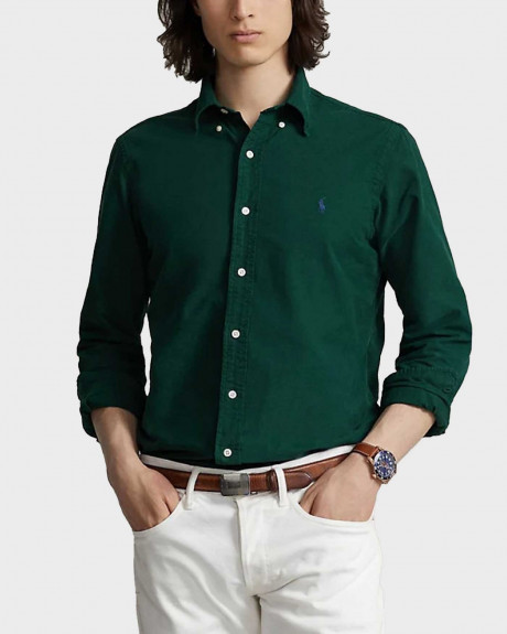 POLO RALPH LAUREN GARMENT-DYED OXFORD ΑΝΔΡΙΚΟ ΠΟΥΚΑΜΙΣΟ - 710805564064