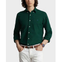 POLO RALPH LAUREN GARMENT-DYED OXFORD ΑΝΔΡΙΚΟ ΠΟΥΚΑΜΙΣΟ - 710805564064 - ΠΡΑΣΙΝΟ