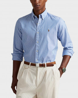 POLO RALPH LAUREN ΑΝΔΡΙΚΟ ΠΟΥΚΑΜΙΣΟ ΡΙΓΕ - 710886462003 - ΣΙΕΛ