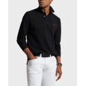 POLO RALPH LAUREN ΑΝΔΡΙΚΟ ΜΑΚΡΥΜΑΝΙΚΟ ΠΟΛΟ - 710680790045 - ΜΑΥΡΟ