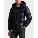 POLO RALPH LAUREN THE GORHAM GLOSSED ΑΝΔΡΙΚΟ PUFFER ΜΠΟΥΦΑΝ - 710968281001 - ΜΑΥΡΟ