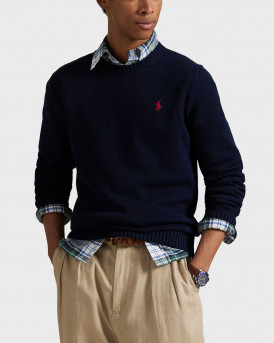 POLO RALPH LAUREN ΑΝΔΡΙΚΟ ΠΟΥΛΟΒΕΡ - 710810846001 - ΜΠΛΕ