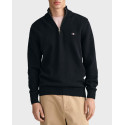 GANT ΑΝΔΡΙΚΟ ΠΟΥΛΟΒΕΡ HALF-ZIP - 3G8030170 - ΜΠΛΕ