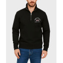 GANT ΑΝΔΡΙΚΟ ΦΟΥΤΕΡ HALF-ZIP - 3G2067091 - ΜΑΥΡΟ