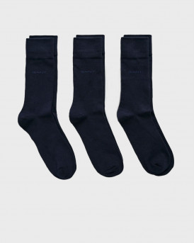 GANT ΑΝΔΡΙΚΕΣ ΚΑΛΤΣΕΣ ΣΕΤ 3 ΤΜΧ. - 3G9960256 - ΜΠΛΕ