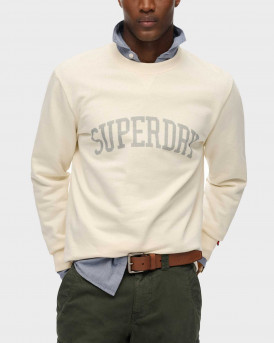 SUPERDRY ATHLETIC CREW ΑΝΔΡΙΚΟ ΦΟΥΤΕΡ - M2014090A - ΜΠΕΖ