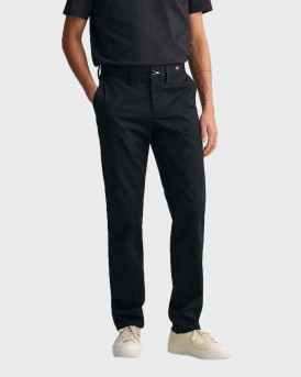 GANT ΑΝΔΡΙΚΟ ΠΑΝΤΕΛΟΝΙ - 3G1505221 - ΜΑΥΡΟ