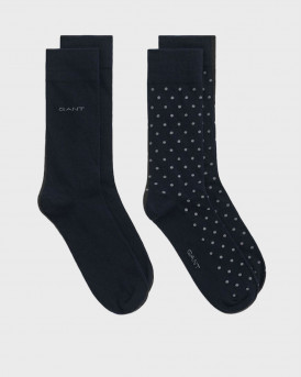 GANT ΑΝΔΡΙΚΕΣ ΚΑΛΤΣΕΣ 2 ΤΜΧ. - 3G9960260 - ΜΠΛΕ