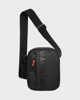SUPERDRY SDNA TARP ΑΝΔΡΙΚΗ CROSSBODY ΤΣΑΝΤΑ - Y9110268A - ΜΑΥΡΟ