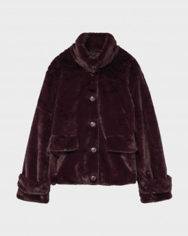 VERO MODA SONJAEVA ΓΥΝΑΙΚΕΙΟ ΚΟΝΤΟ ΓΟΥΝΙΝΟ ΠΑΛΤΟ - 10310303 - ΜΠΟΡΝΤΩ