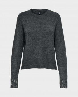 ONLY OHIO ΓΥΝΑΙΚΕΙΟ ΠΟΥΛΟΒΕΡ - 15358428 - ΑΝΘΡΑΚΙ