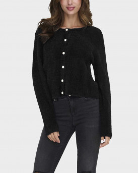 ONLY PETRA ΓΥΝΑΙΚΕΙΑ ΠΛΕΚΤΗ ΖΑΚΕΤΑ - 15350655 - ΜΑΥΡΟ