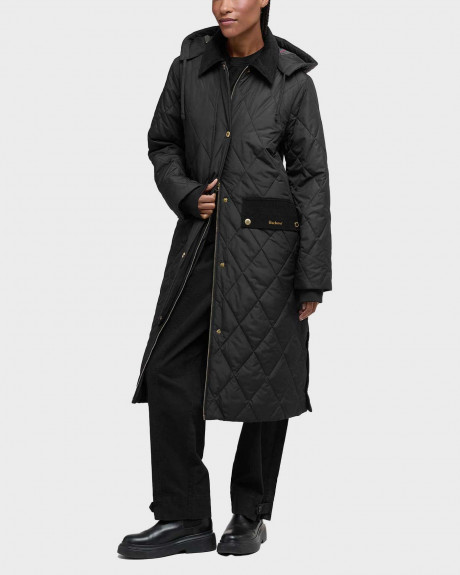 BABROUR MEREDITH WOMEN'S LONG QUILTED JACKET - LQU1842