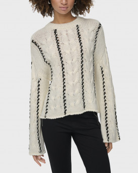 ONLY TESSA ΓΥΝΑΙΚΕΙΟ ΠΟΥΛΟΒΕΡ - 15350461 - ΕΚΡΟΥ