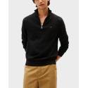 TOMMY HILFIGER ΑΝΔΡΙΚΟ ΠΟΥΛΟΒΕΡ HALF-ZIP - MW0ΜW28049 - ΕΚΡΟΥ