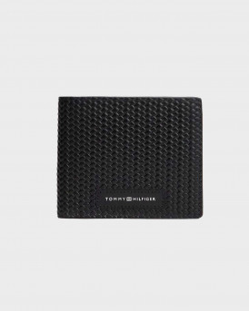 TOMMY HILFIGER ΑΝΔΡΙΚΟ ΔΕΡΜΑΤΙΝΟ ΠΟΡΤΟΦΟΛΙ - AΜ0ΑΜ13735 - ΜΑΥΡΟ