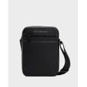TOMMY HILFIGER TH MONOGRAM ΑΝΔΡΙΚΗ ΧΙΑΣΤΙ ΤΣΑΝΤΑ REPORTER - AM0AM13836 - ΜΑΥΡΟ