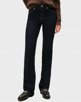 TOMMY HILFIGER ΓΥΝΑΙΚΕΙΟ ΤΖΙΝ ΠΑΝΤΕΛΟΝΙ BOOTCUT - WW0WW46807 - ΜΠΛΕ