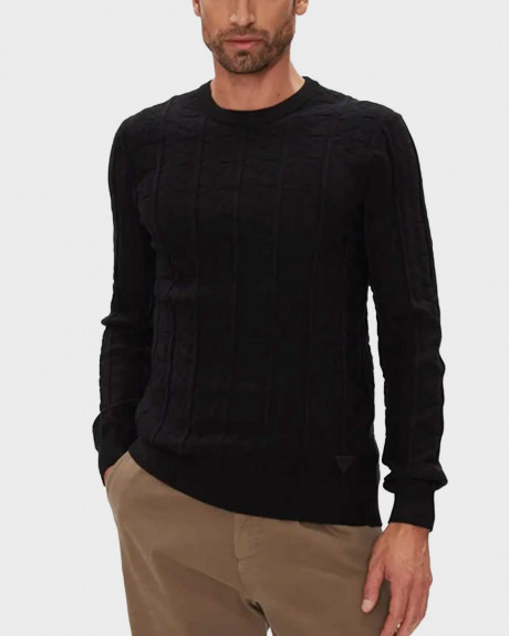 GUESS HERON ΑΝΔΡΙΚΟ ΠΟΥΛΟΒΕΡ - M5YR07Z3FC2