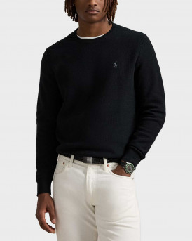 POLO RALPH LAUREN ΑΝΔΡΙΚΟ ΠΟΥΛΟΒΕΡ - 710918163508 - ΜΑΥΡΟ