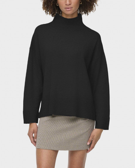 ONLY COCO ΓΥΝΑΙΚΕΙΟ ΠΟΥΛΟΒΕΡ ΜΕ ΨΗΛΟ ΛΑΙΜΟ - 15349969