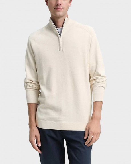 TOM TAILOR ΑΝΔΡΙΚΟ HALF-ZIP ΠΟΥΛΟΒΕΡ - 1047569