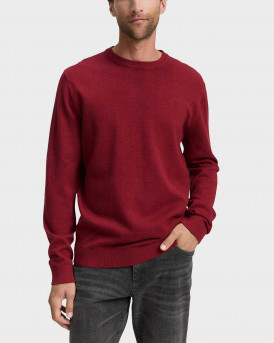 TOM TAILOR BASIC ΑΝΔΡΙΚΟ ΠΟΥΛΟΒΕΡ - 1039805 - ΚΟΚΚΙΝΟ