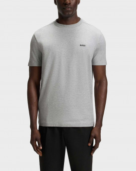 BOSS TEE ΑΝΔΡΙΚΗ ΚΟΝΤΟΜΑΝΙΚΗ ΜΠΛΟΥΖΑ - 50506373 - ΓΚΡΙ