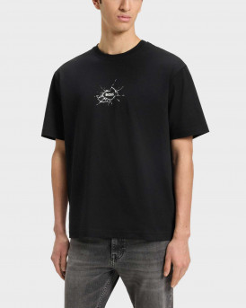 BOSS TE_VOYAGE ΑΝΔΡΙΚΗ ΚΟΝΤΟΜΑΝΙΚΗ ΜΠΛΟΥΖΑ - 50546370  - ΜΑΥΡΟ