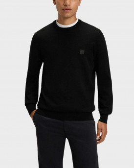 BOSS KANOVANO_S ΑΝΔΡΙΚΟ ΠΟΥΛΟΒΕΡ - 50527583 - ΜΑΥΡΟ