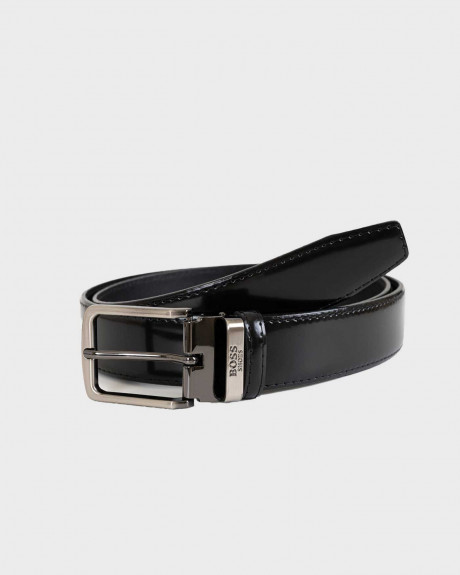 BOSS SHOES MEN'S LEATHER BELT - CB007