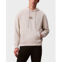CALVIN KLEIN JEANS ΑΝΔΡΙΚΟ ΦΟΥΤΕΡ ΜΕ ΚΟΥΚΟΥΛΑ - LV04RD243G - ΕΚΡΟΥ