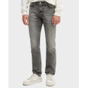 CALVIN KLEIN JEANS ΑΝΔΡΙΚΟ ΤΖΙΝ ΠΑΝΤΕΛΟΝΙ - LV04RD705G - ΓΚΡΙ
