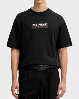 CALVIN KLEIN JEANS ΑΝΔΡΙΚΗ ΚΟΝΤΟΜΑΝΙΚΗ ΜΠΛΟΥΖΑ - LV04RD808G - ΜΑΥΡΟ