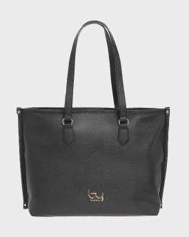 BY BYBLOS PISA ΓΥΝΑΙΚΕΙΑ ΤΣΑΝΤΑ ΩΜΟΥ - ΒYBS60Α09  - ΜΑΥΡΟ