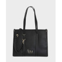 BY BYBLOS ARIANA WOMEN'S SHOULDER BAG - BYBS52Β01  - BLACK