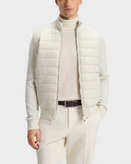 BOSS H-HERNESTO ΑΝΔΡΙΚΟ ΤΖΑΚΕΤ ΑΠΟ ΣΥΝΔΥΑΣΜΟ ΥΦΑΣΜΑΤΩΝ - 50549991 