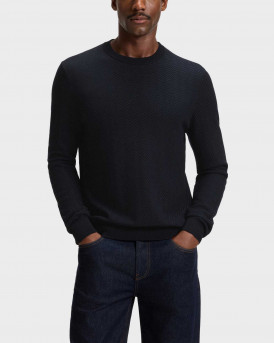 BOSS H-HABITO ΑΝΔΡΙΚΟ ΠΟΥΛΟΒΕΡ - 50549985  - ΜΠΛΕ