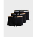 BOSS TRUNK 3P MOTION MEN'S 3-PACK BOXERS - 50516542 - BLACK