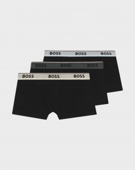BOSS TRUNK 3P POWER MEN'S 3-PACK BOXERS - 50531684 - BLACK
