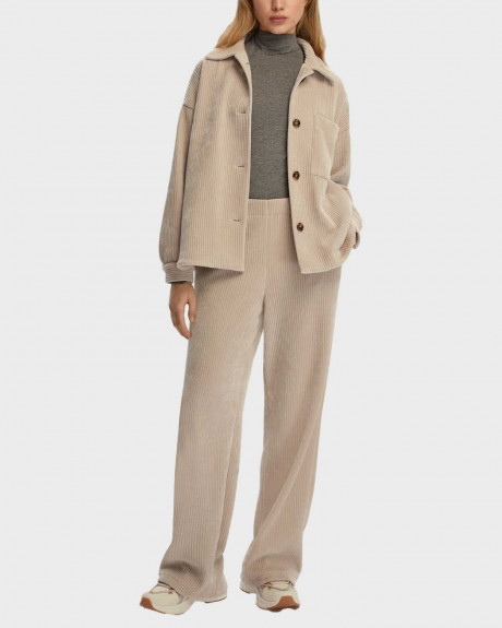 EMME BY MARELLA FOSTER WOMEN'S CORDUROY TROUSERS - 2525786012